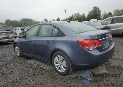 2014 Chevrolet Cruze Ls из США, поврежденный, VIN 1G1PA5SG0E7167503